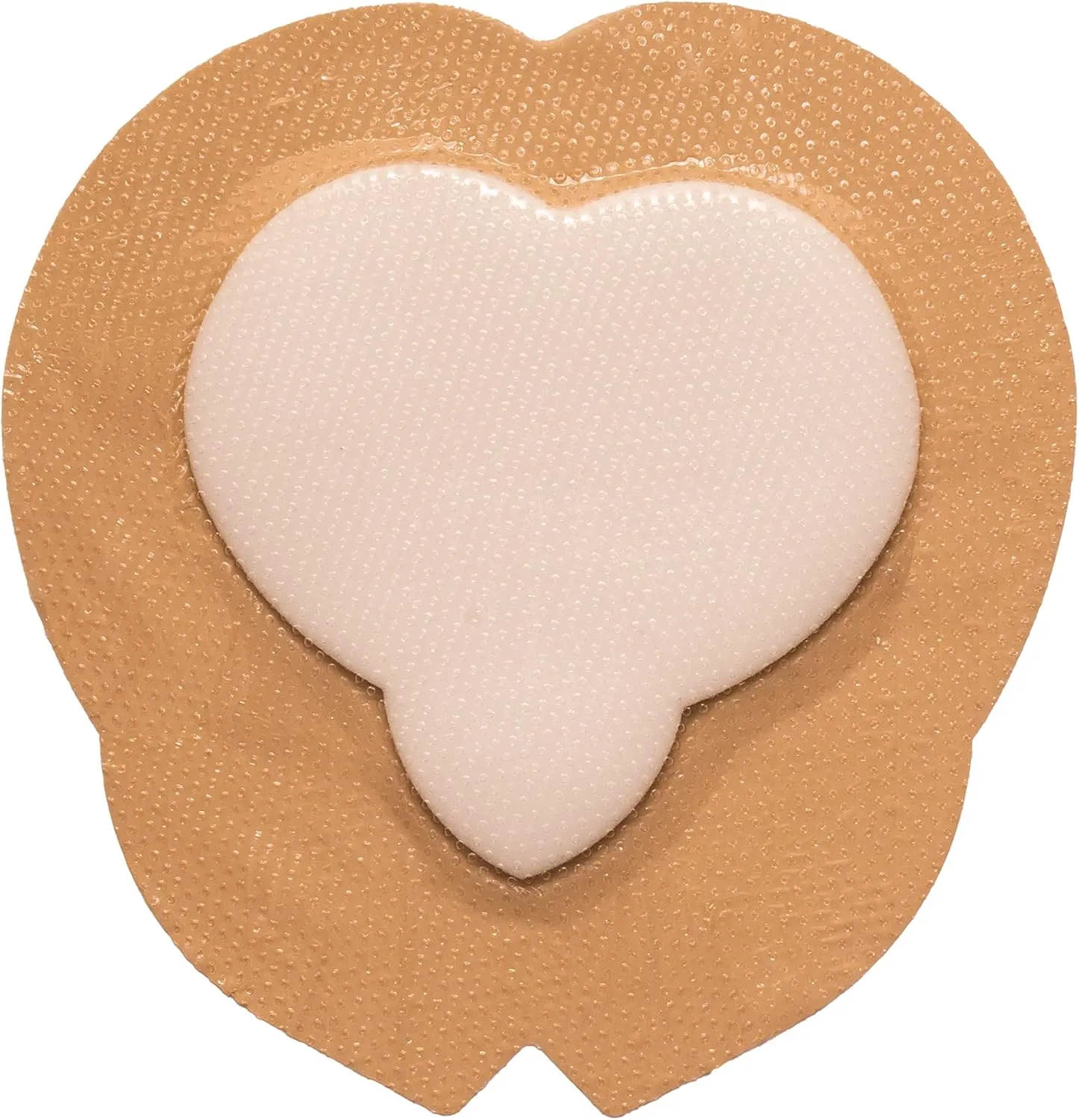 Areza Medical - Silicone Foam with Super-Absorbent Layer - Wound Dressing - Waterproof - with Adhesive Border - Sterile - Designed for Sacral Wounds - 7.2" x 7.8" - 10 PCS per Box - FSA/HSA Approved
