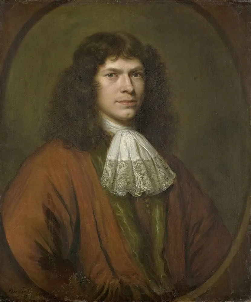 ArtDirect Bernard Vaillant 15x17 Gallery Wrapped Canvas Museum Art Print Titled: Johannes Parker, Alderman and Councilor of Middelburg (1670)