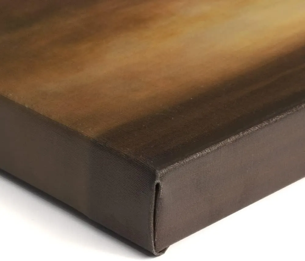ArtDirect Filippo Carcano 18x14 Gallery Wrapped Canvas Museum Art Print Titled: In the Wood