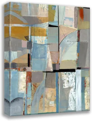 ArtDirect Woods, Maya 17x24 Gallery Wrapped Canvas Museum Art Titled: Brilliant Clouds II