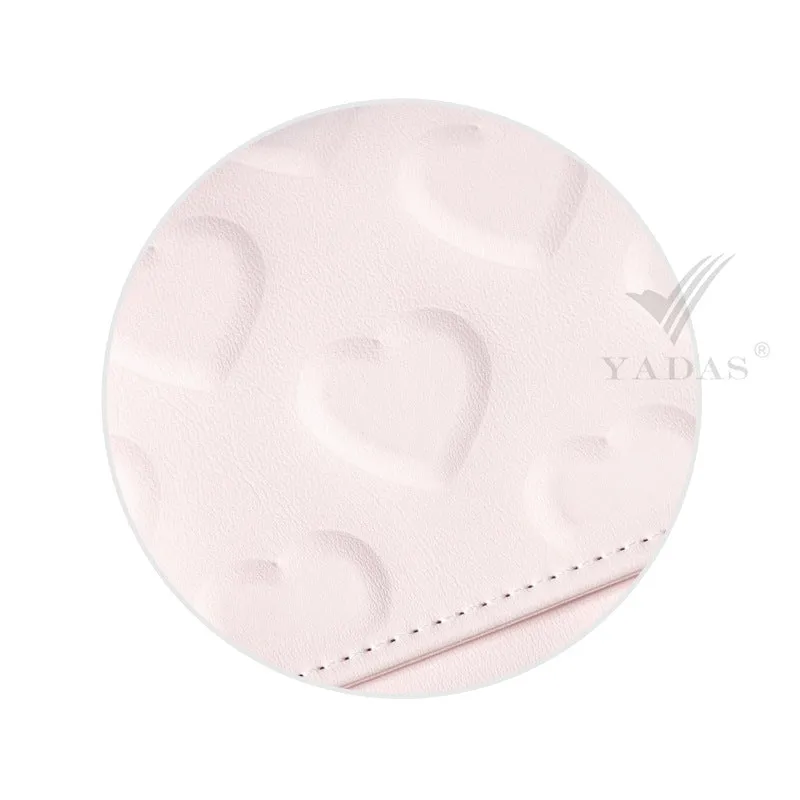 Attractive Women's Love Pendant Embossed Short Ladies Wallets
