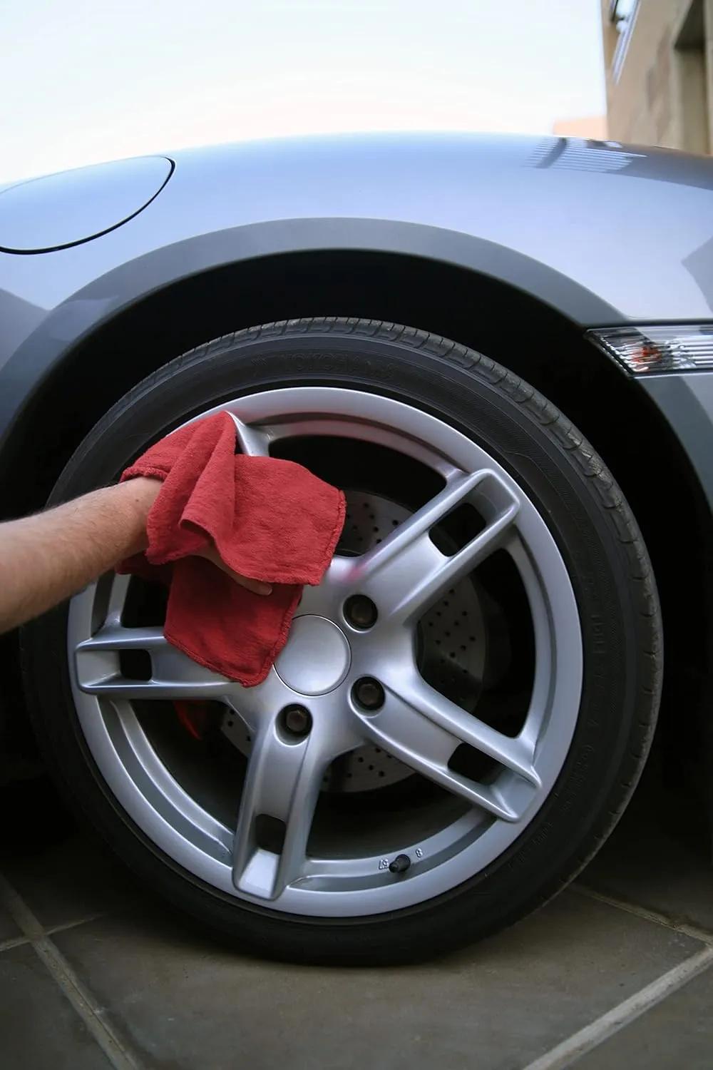 Avalon Towels Cotton Shop Rags – (Pack of 150) Size 12x14 Inches Cleaning Rags – Absorbent Shop Towels and Multipurpose Cleaning Towels for Automobiles, Industries, Garage and Homes (Red)