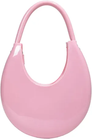 Axcone Easy and stylish French inspired jelly style shoulder bag, handbag, luxurious all day multi-functional