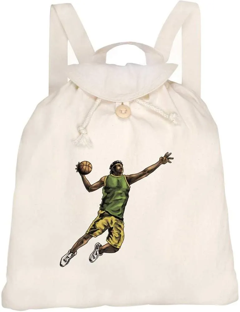 Azeeda 'Player's Crowd-Energizing Slam' Canvas Rucksack/Backpack (RK00032807)