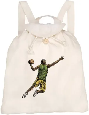 Azeeda 'Player's Crowd-Energizing Slam' Canvas Rucksack/Backpack (RK00032807)