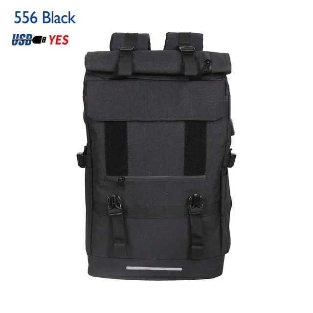 Bag Laptop Travel USB School Capacity Teenagers Free shipping Male Highly-rated OZUKO Charge New Backpacks Men Large Backpack Multifunction Travel 40L For