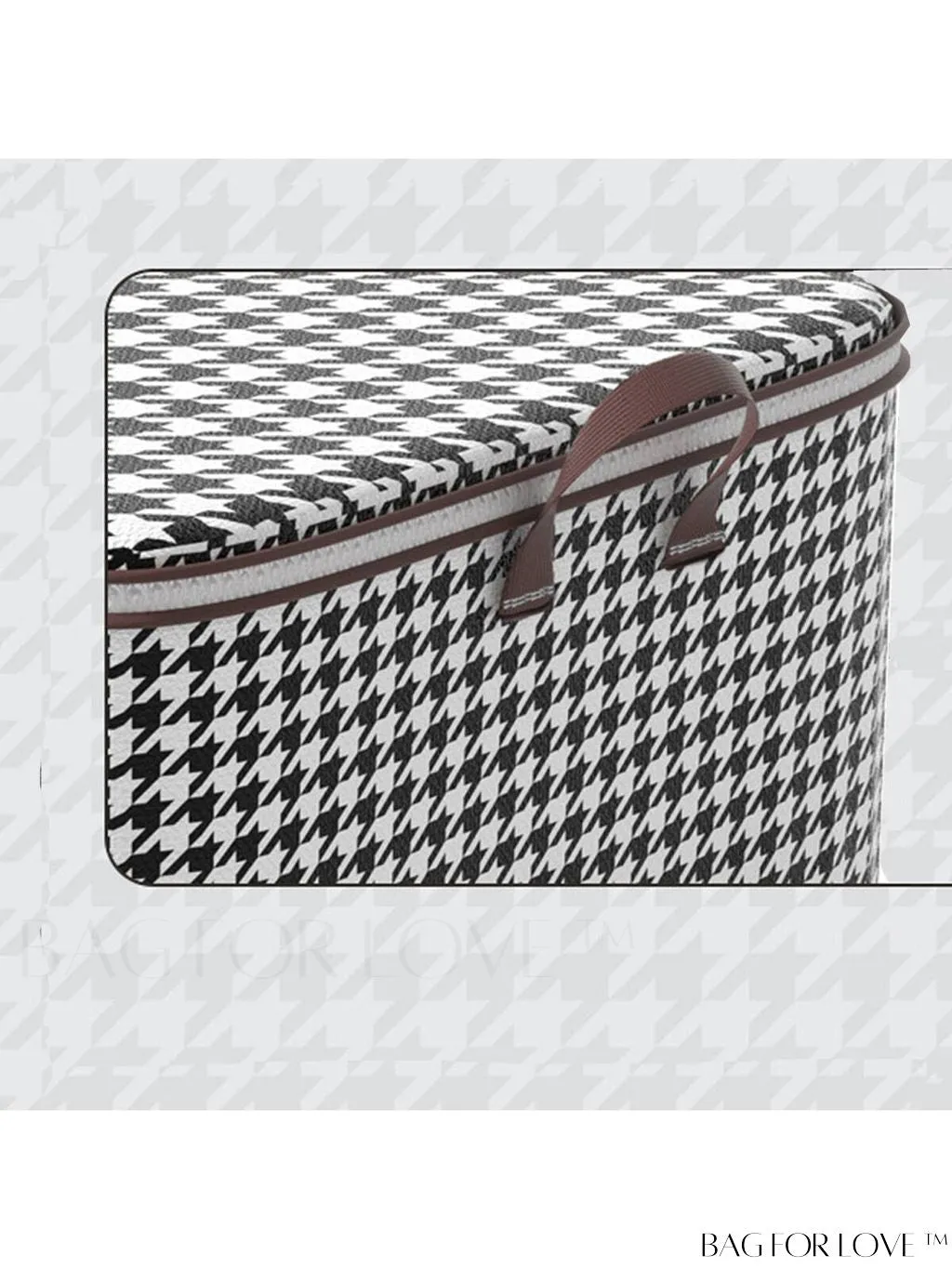 BagForLove - 1pc Oversized Checkered Storage Bag for Clothing & Bedding