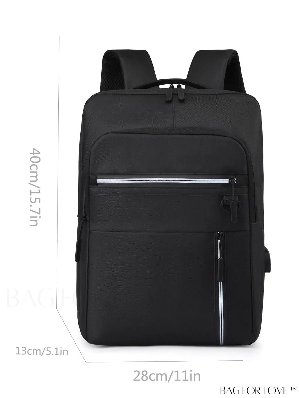 BagForLove - Business-Style Laptop Bag with USB Charging Port