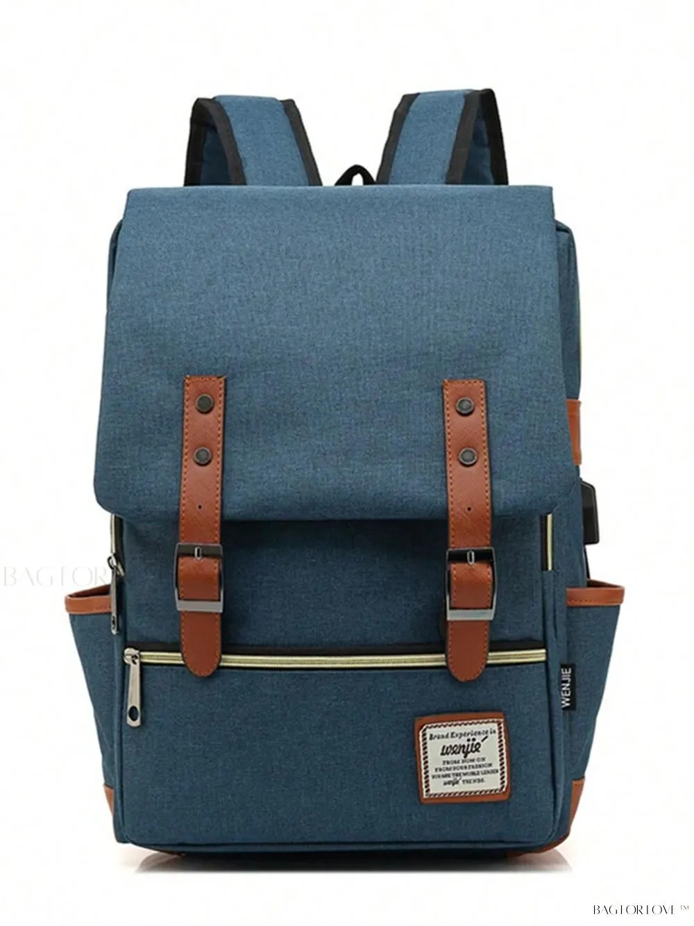 BagForLove - Classic Laptop Bag with Built-in USB Charging Hub