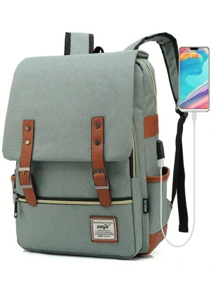 BagForLove - Classic Laptop Bag with Built-in USB Charging Hub