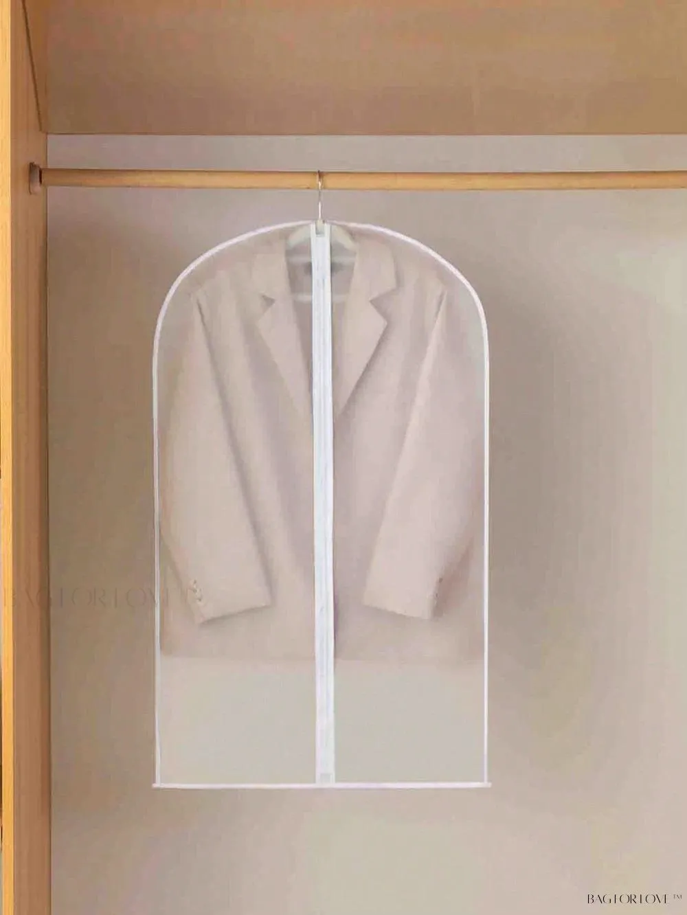 BagForLove - Clear Clothes Cover with Dustproof Design for Wardrobe Storage