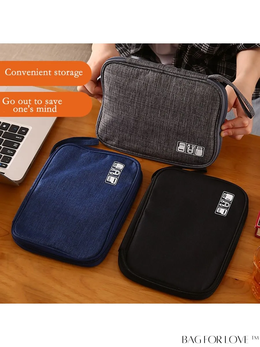 BagForLove - Compact Blue Digital Storage Pouch