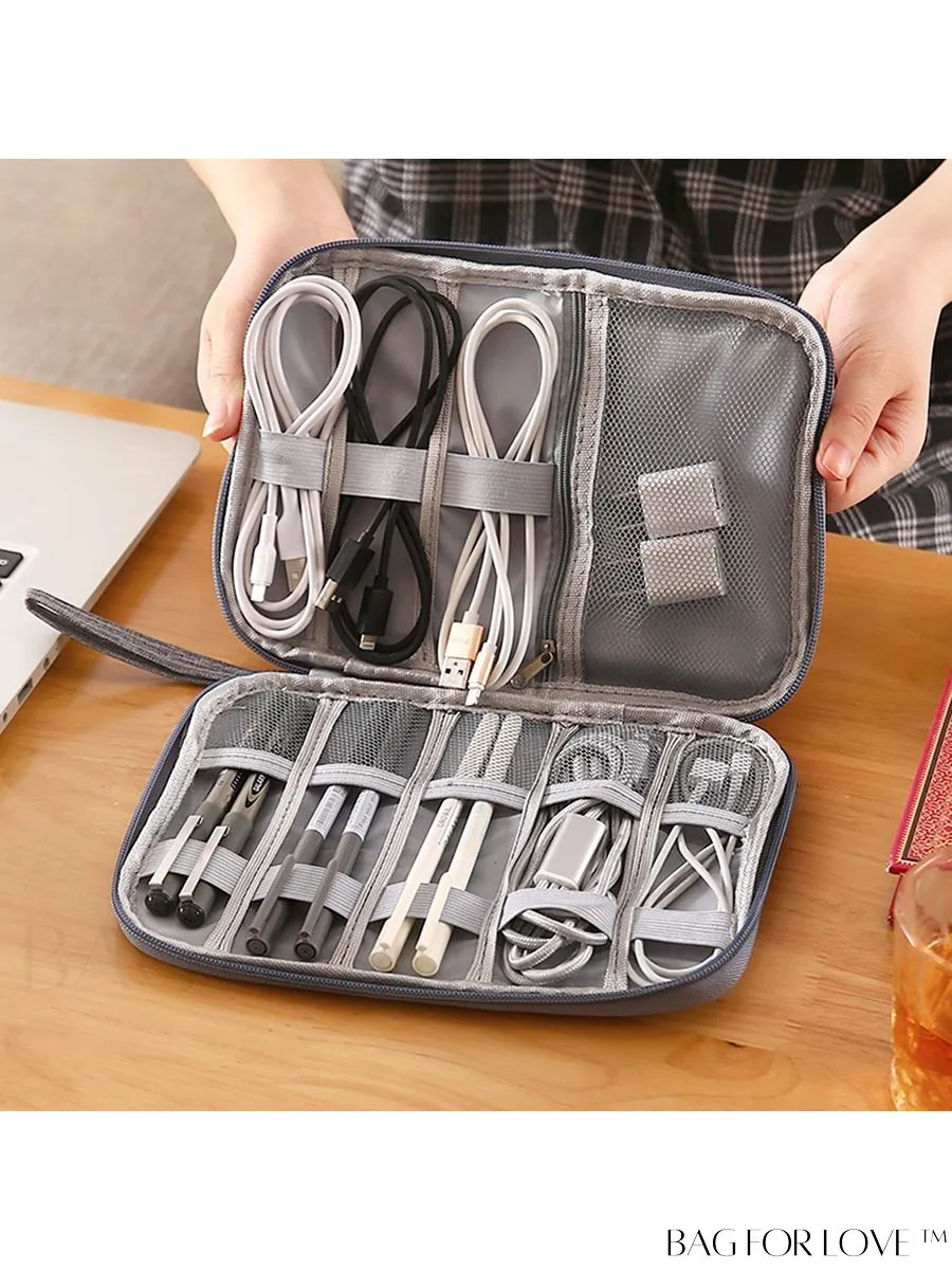 BagForLove - Compact Blue Digital Storage Pouch