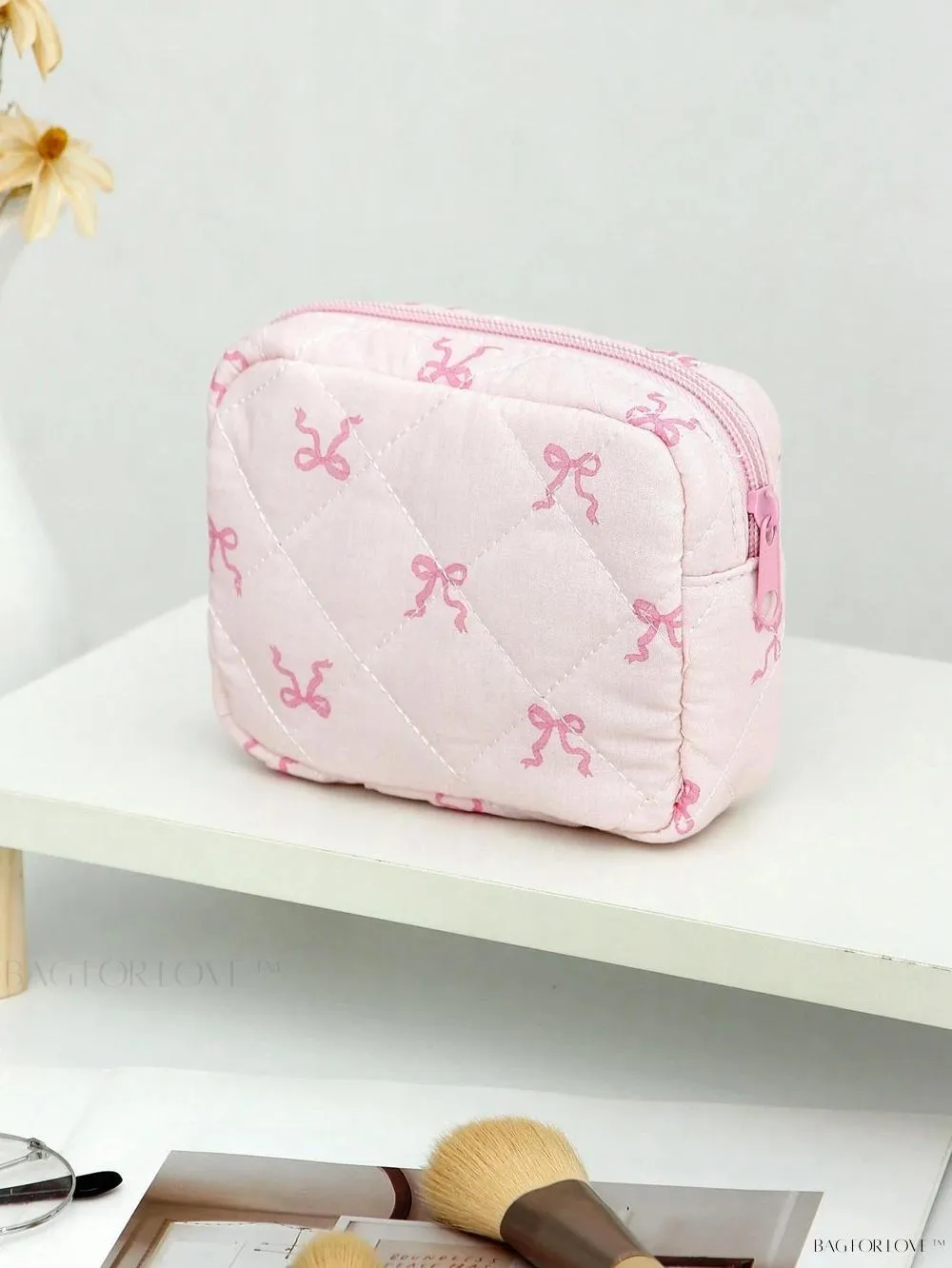 BagForLove - Cute Quilting Pouch for Women's Sanitary Products and Cosmetics