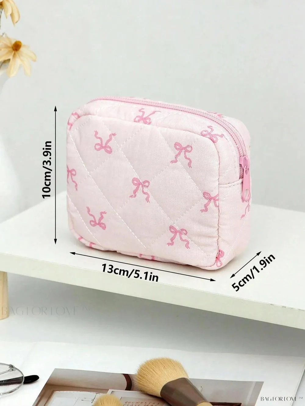 BagForLove - Cute Quilting Pouch for Women's Sanitary Products and Cosmetics