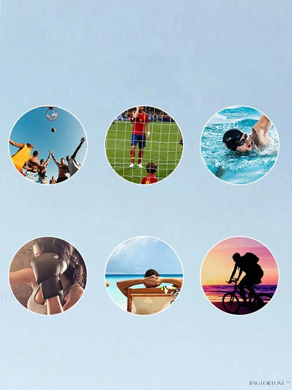 BagForLove - Durable Water-Resistant Backpack for Fitness Enthusiasts