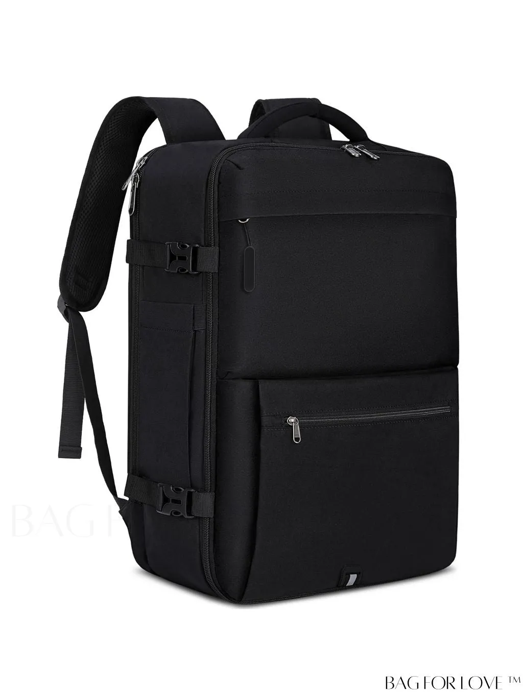 BagForLove - Flight-Approved Waterproof 17 Laptop Backpack for Travel, Business, and College - 40L Capacity