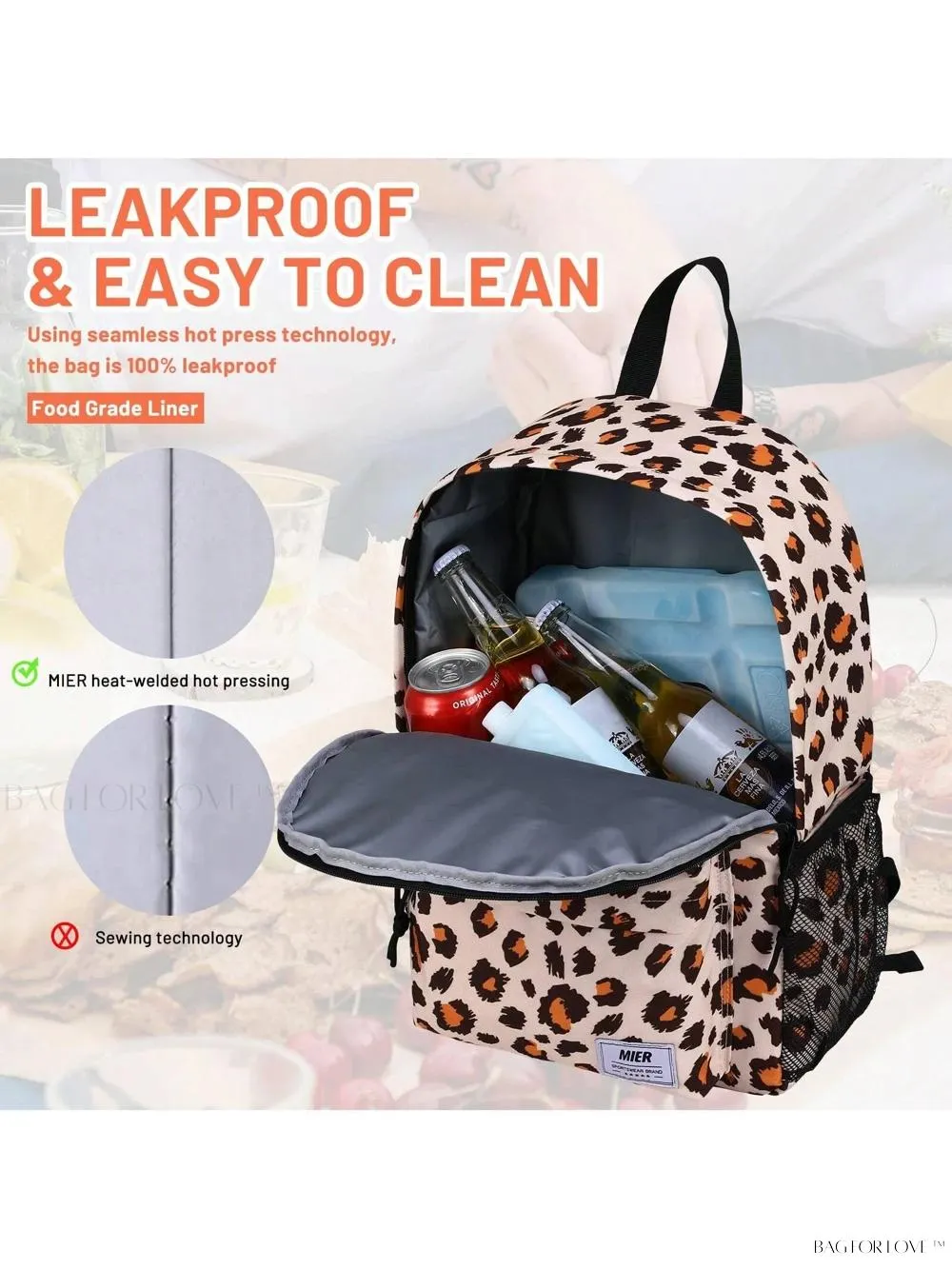 BagForLove - Large Capacity Organizer Bag for Work and School
