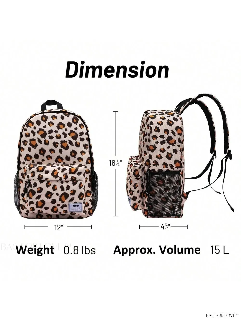BagForLove - Large Capacity Organizer Bag for Work and School