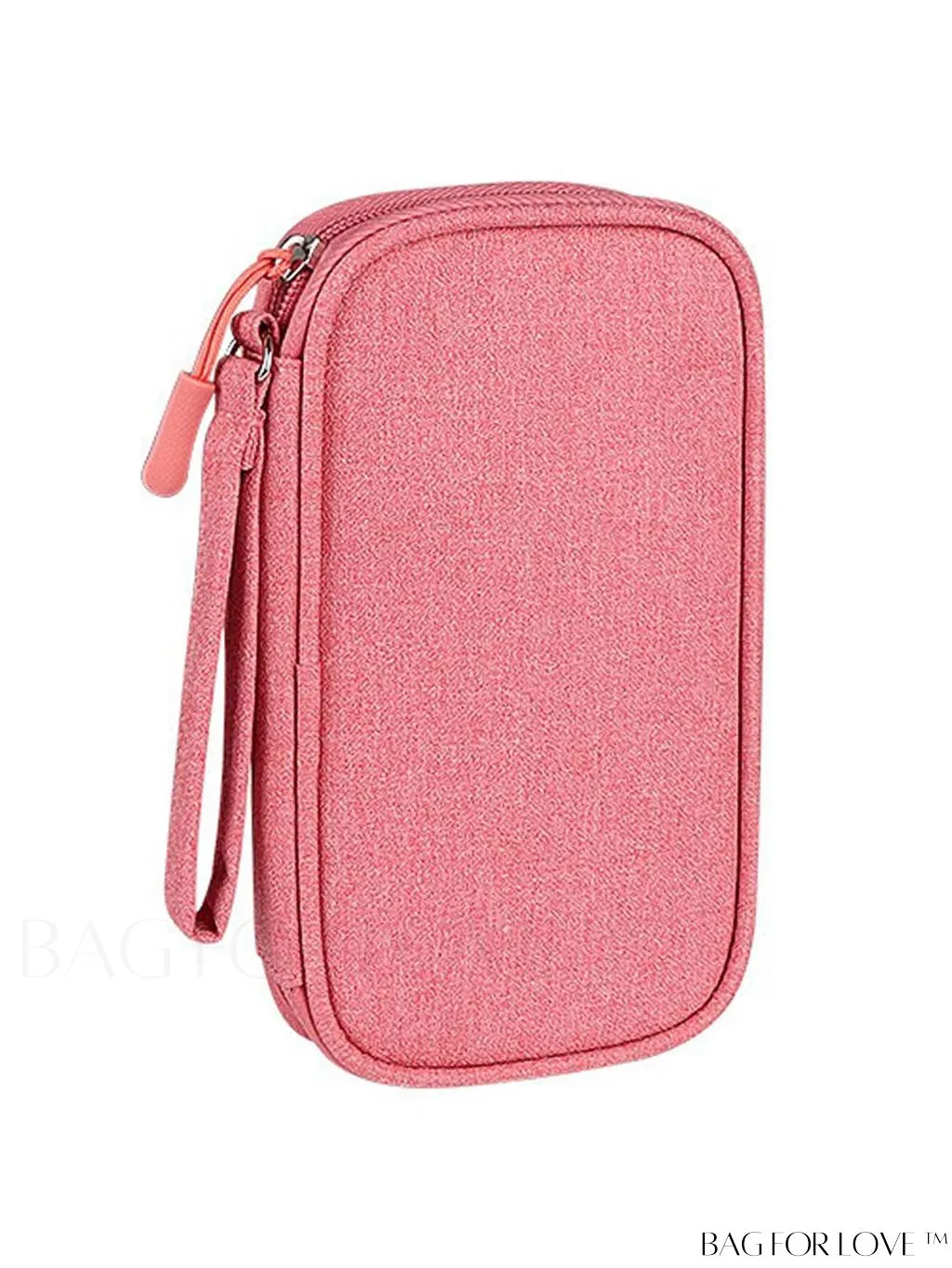 BagForLove - Portable Black Data Cable Storage Bag for Travel - Organize Your On-the-Go Data Lines