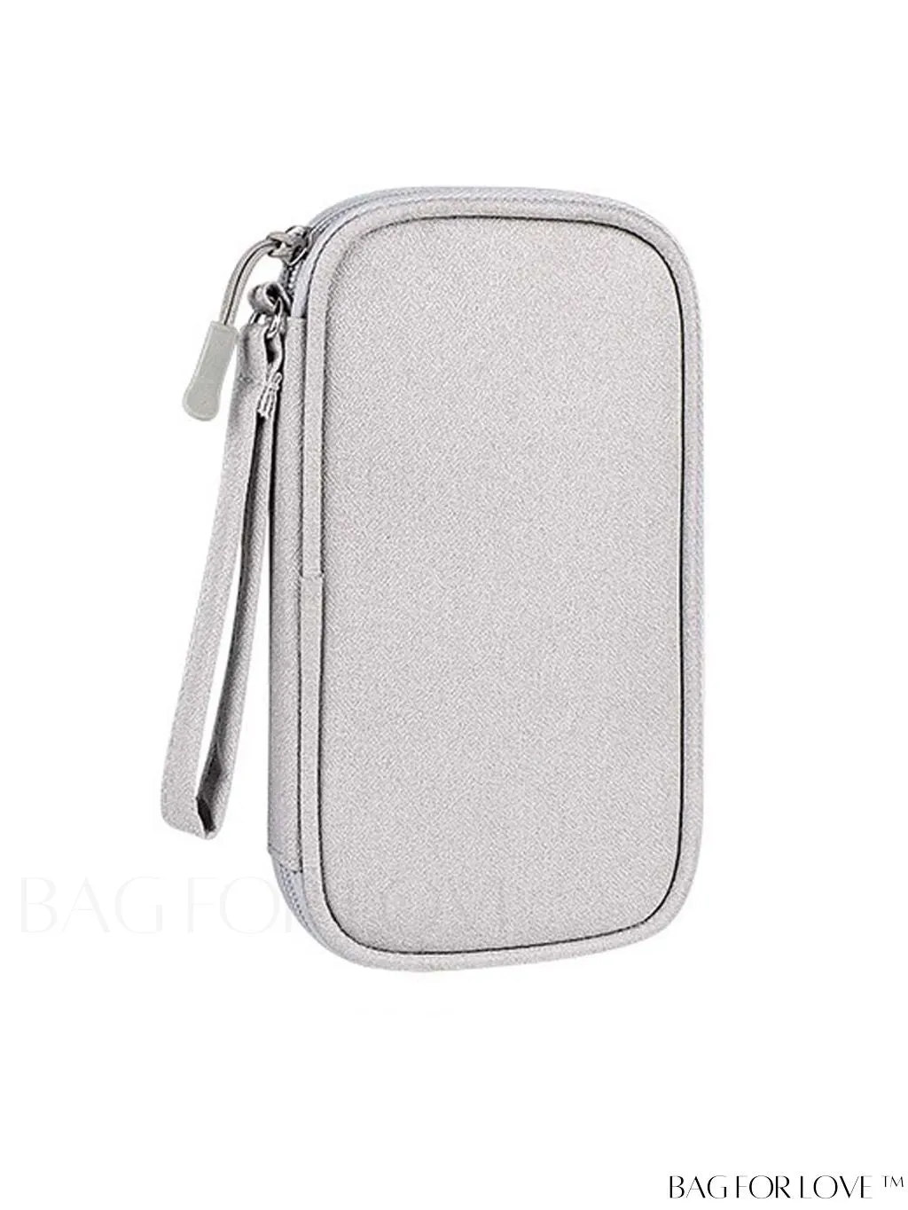 BagForLove - Portable Black Data Cable Storage Bag for Travel - Organize Your On-the-Go Data Lines