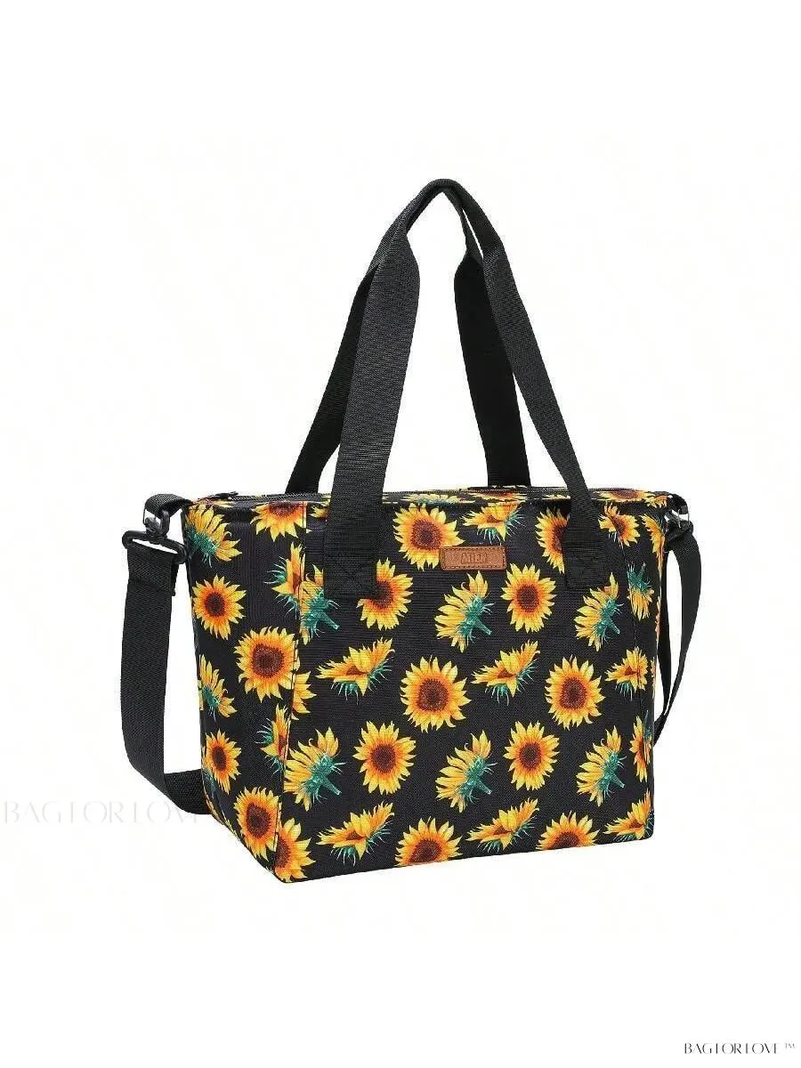 BagForLove - Stylish Teacher's Large Lunch Box with Waterproof Tote
