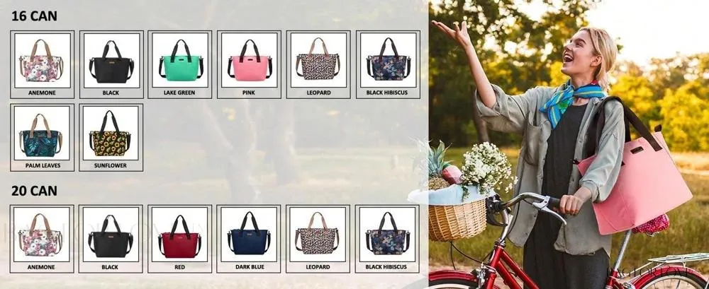 BagForLove - Stylish Teacher's Large Lunch Box with Waterproof Tote