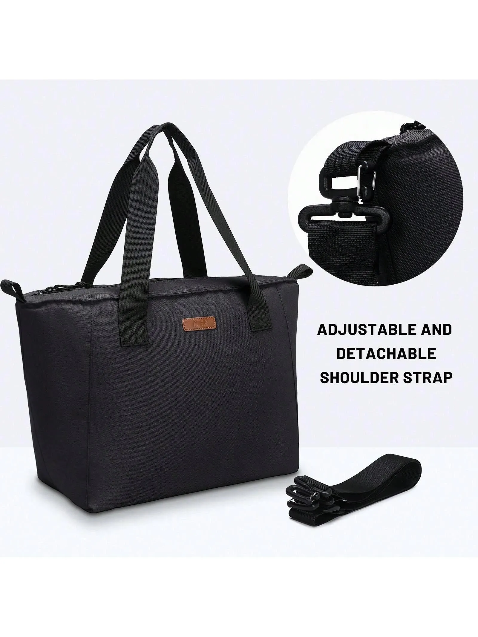 BagForLove - Stylish Teacher's Large Lunch Box with Waterproof Tote