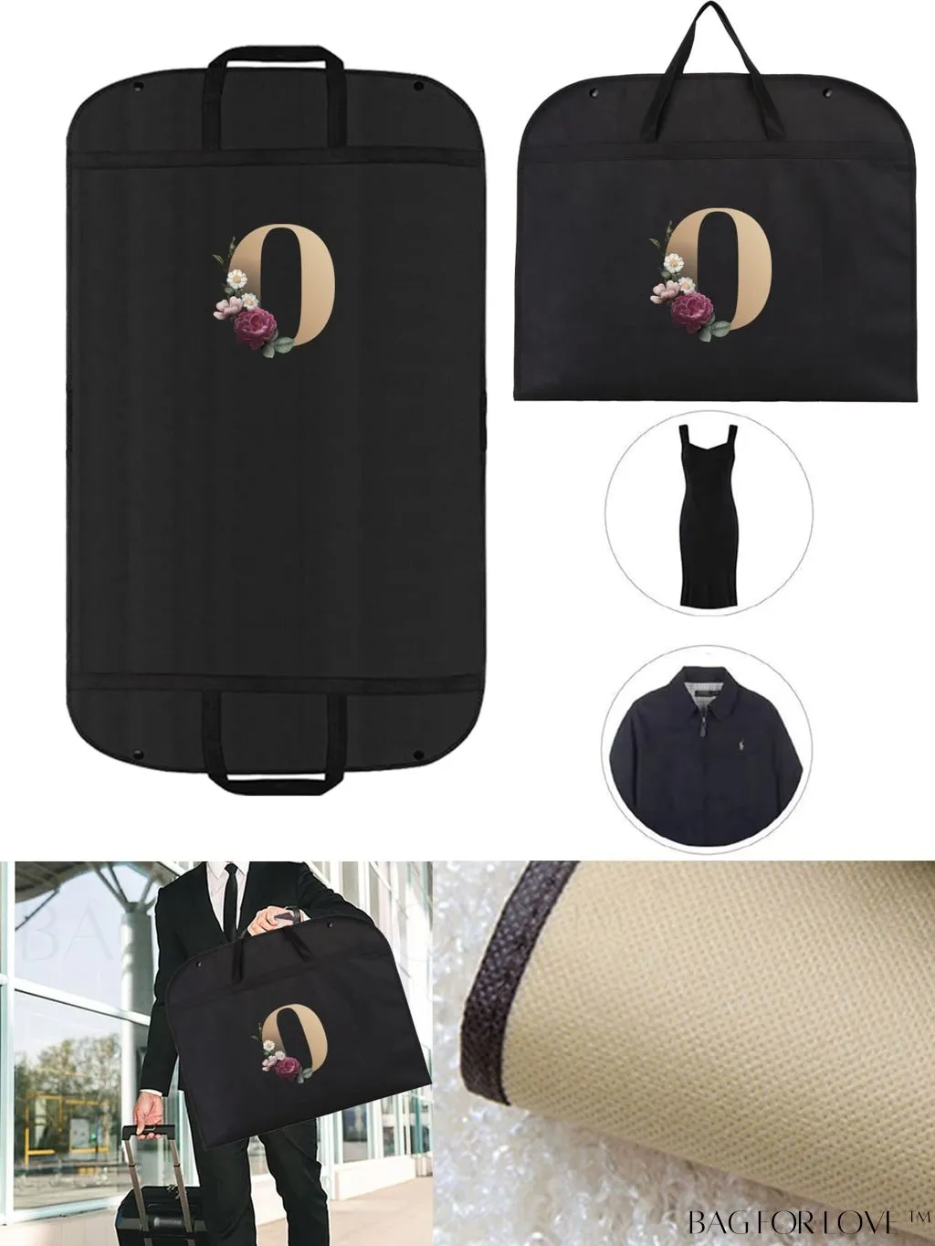 BagForLove - Wardrobe-Ready Wedding Dress Travel Bag: Elegant Storage for Clothing & Accessories