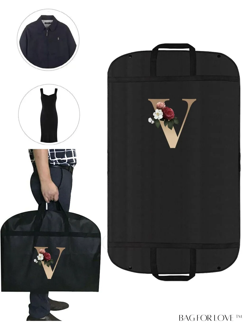 BagForLove - Wardrobe-Ready Wedding Dress Travel Bag: Elegant Storage for Clothing & Accessories