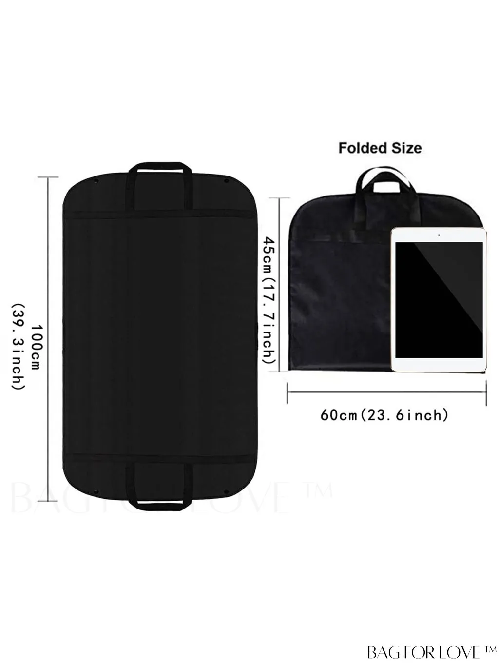 BagForLove - Wardrobe-Ready Wedding Dress Travel Bag: Elegant Storage for Clothing & Accessories