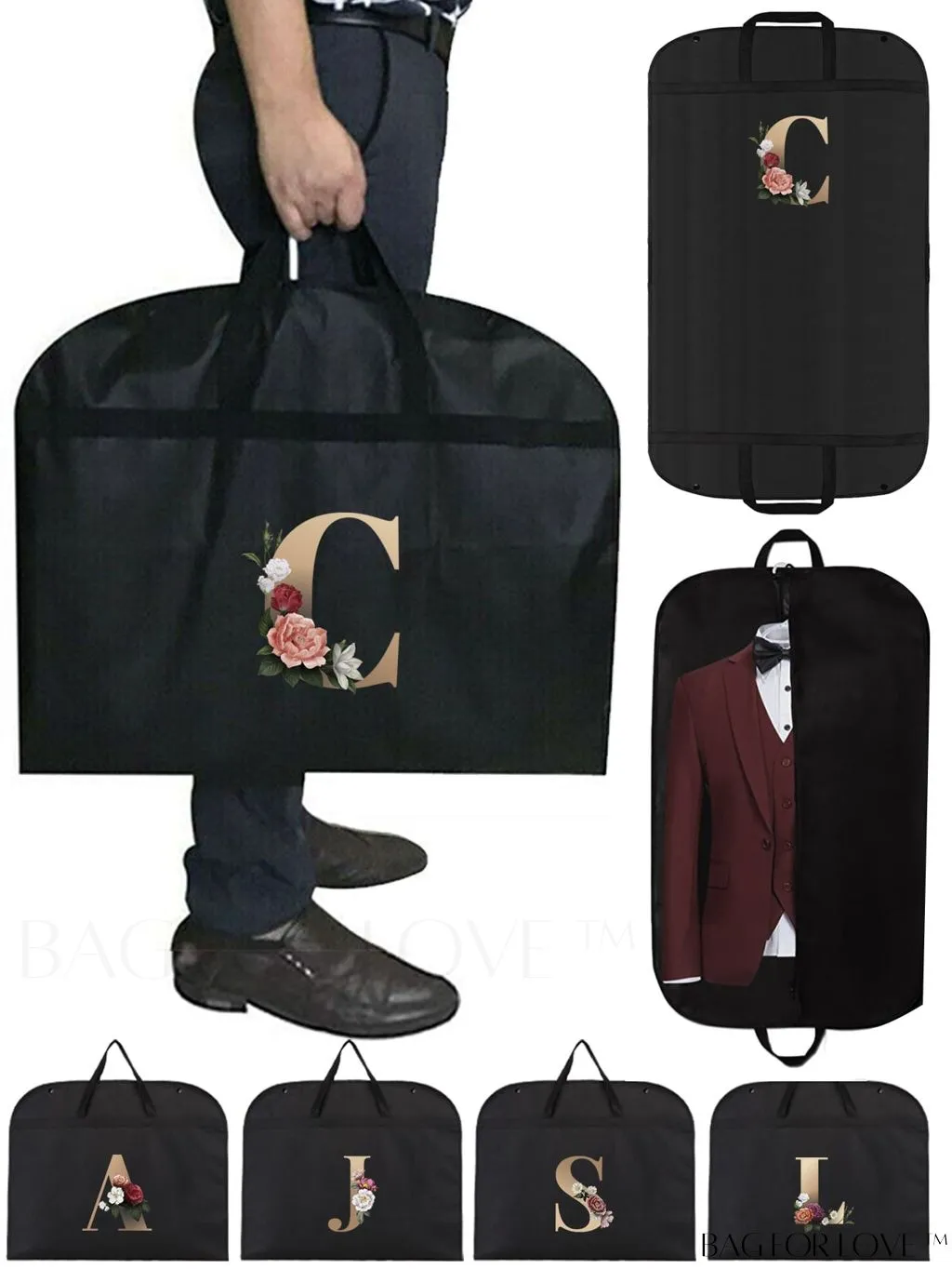 BagForLove - Wardrobe-Ready Wedding Dress Travel Bag: Elegant Storage for Clothing & Accessories