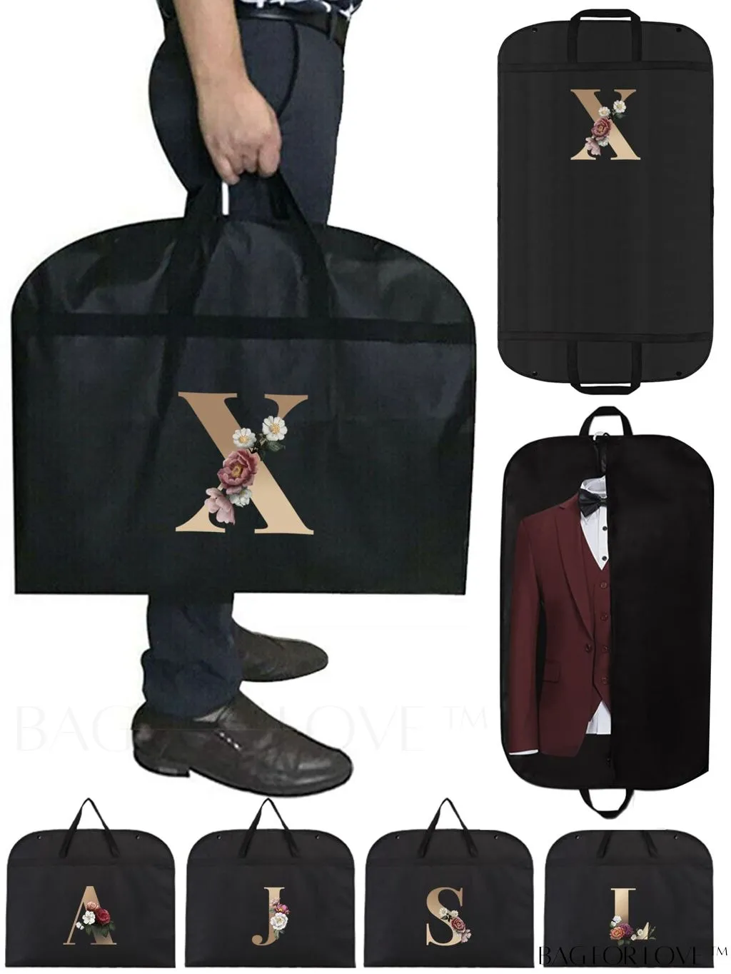 BagForLove - Wardrobe-Ready Wedding Dress Travel Bag: Elegant Storage for Clothing & Accessories