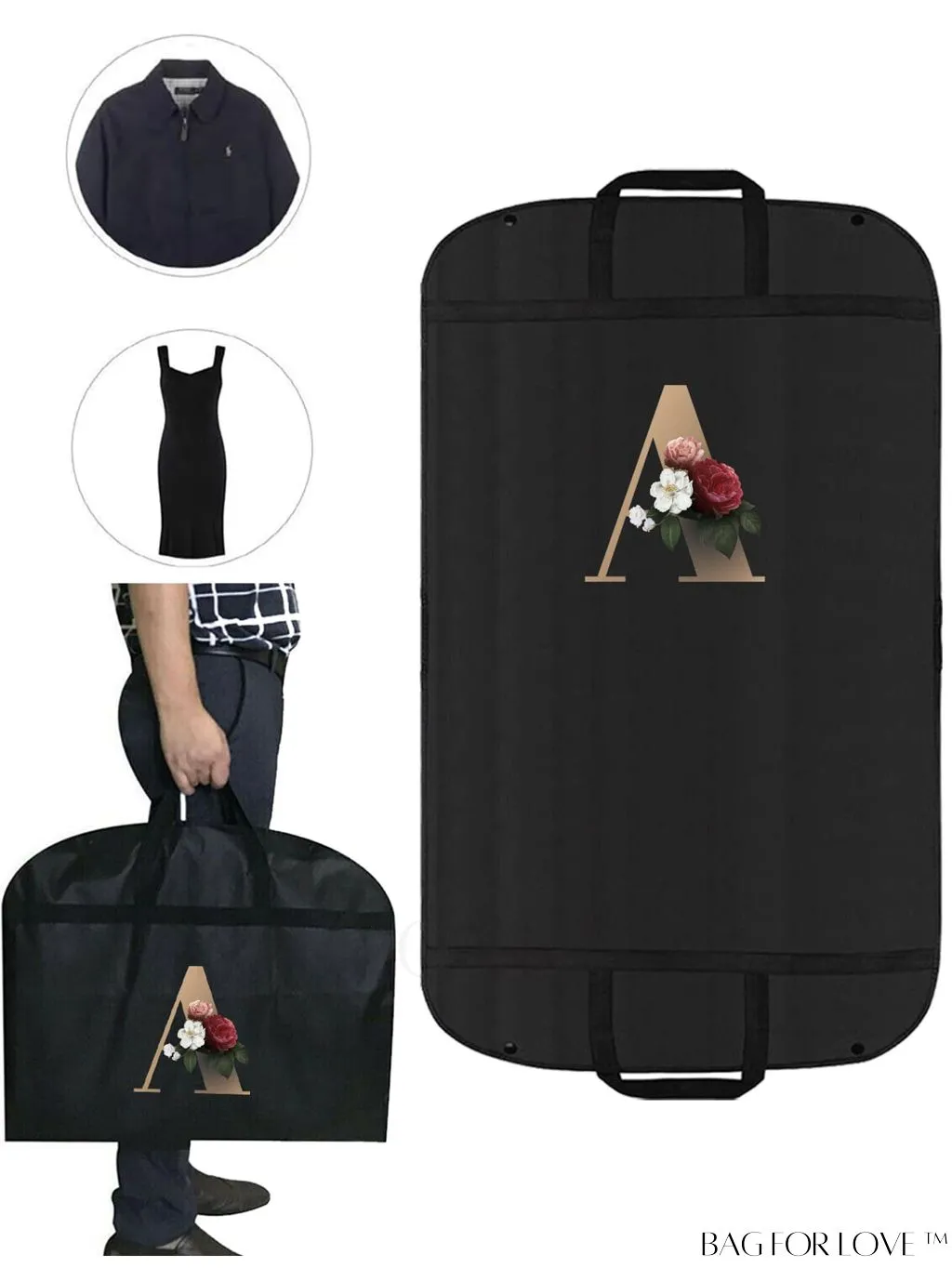 BagForLove - Wardrobe-Ready Wedding Dress Travel Bag: Elegant Storage for Clothing & Accessories