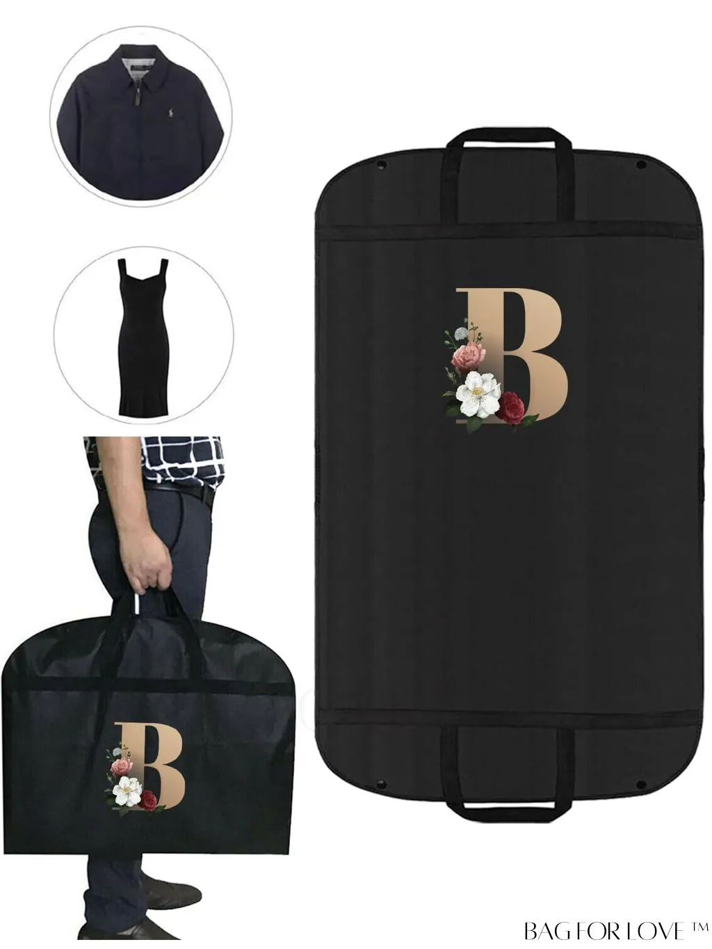 BagForLove - Wardrobe-Ready Wedding Dress Travel Bag: Elegant Storage for Clothing & Accessories