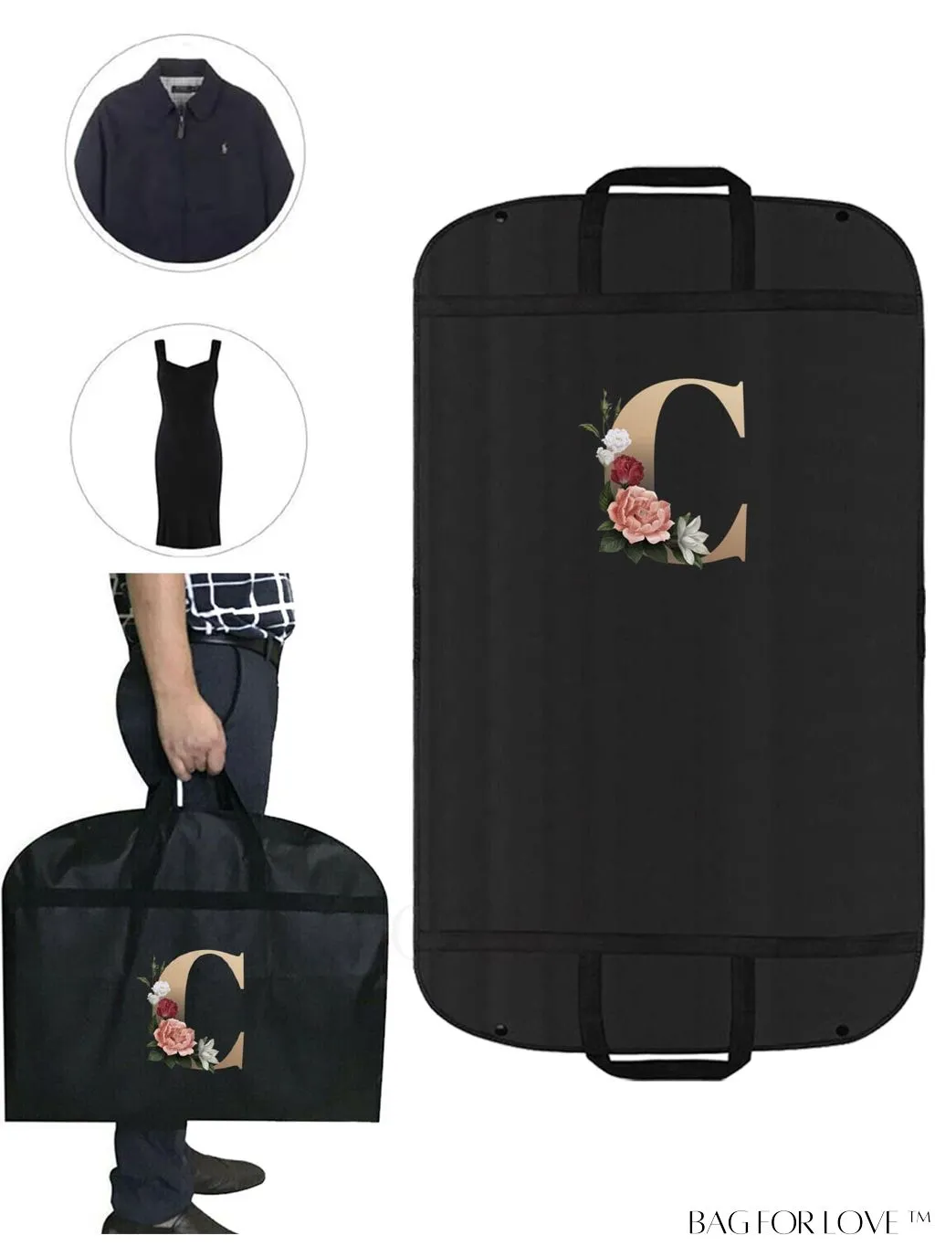 BagForLove - Wardrobe-Ready Wedding Dress Travel Bag: Elegant Storage for Clothing & Accessories