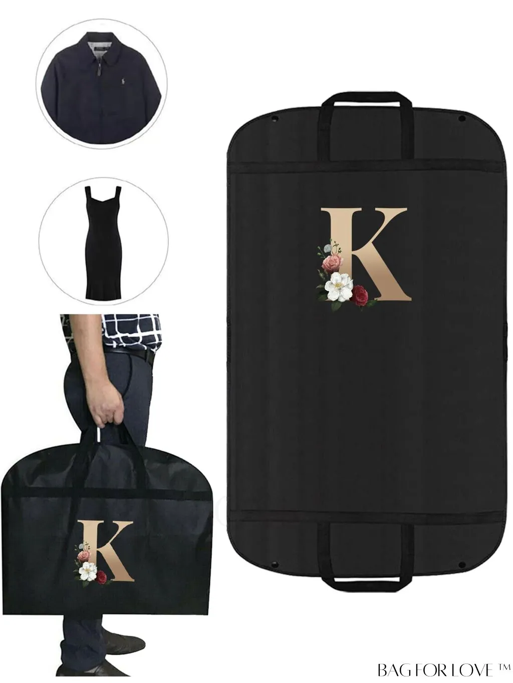 BagForLove - Wardrobe-Ready Wedding Dress Travel Bag: Elegant Storage for Clothing & Accessories