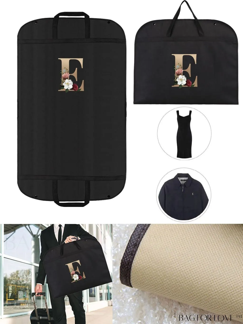 BagForLove - Wardrobe-Ready Wedding Dress Travel Bag: Elegant Storage for Clothing & Accessories