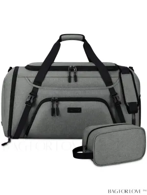 BagForLove - Waterproof 40L Sports Duffel with Shoe Compartment - for Men & Women