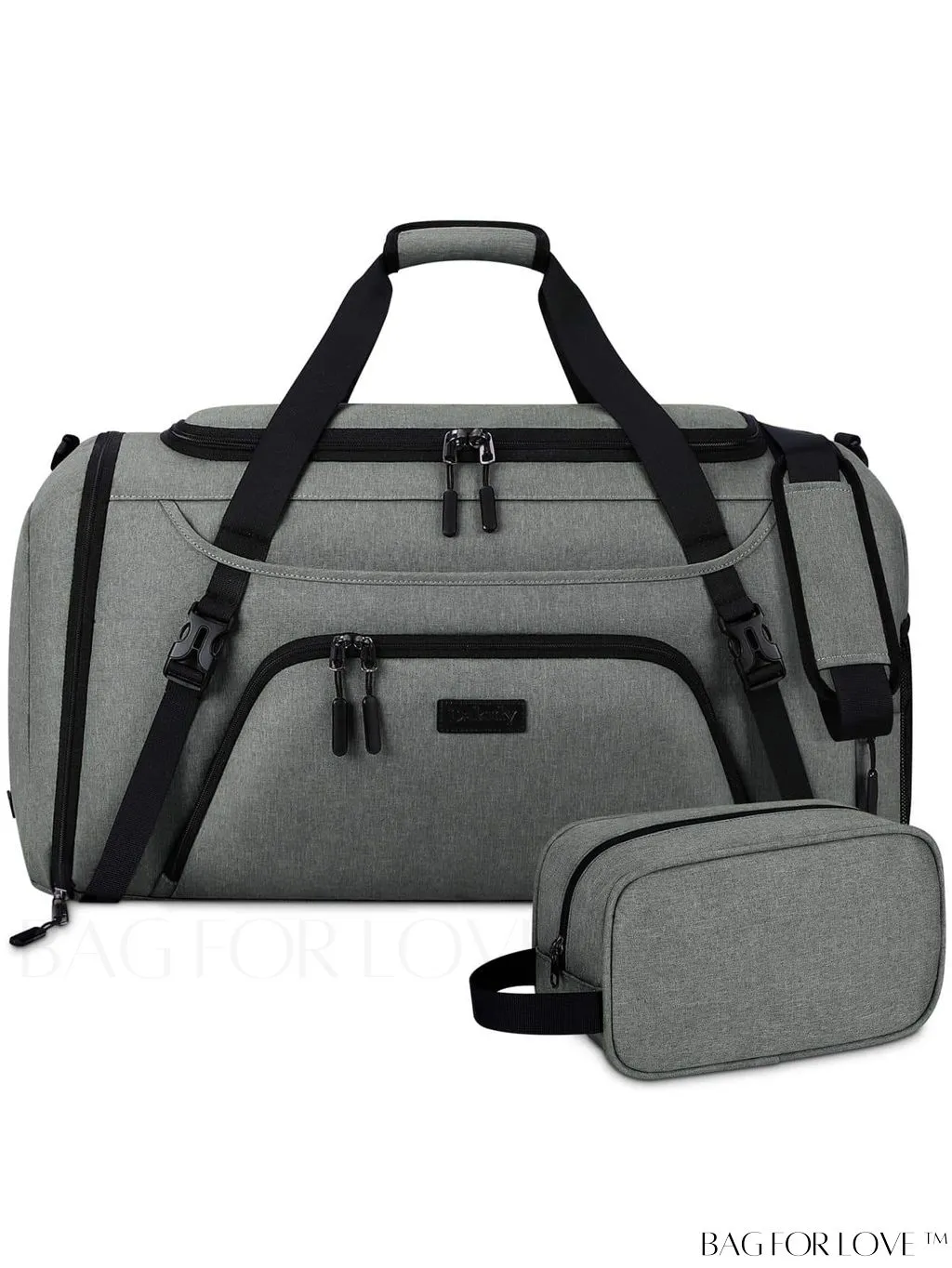 BagForLove - Waterproof 40L Sports Duffel with Shoe Compartment - for Men & Women
