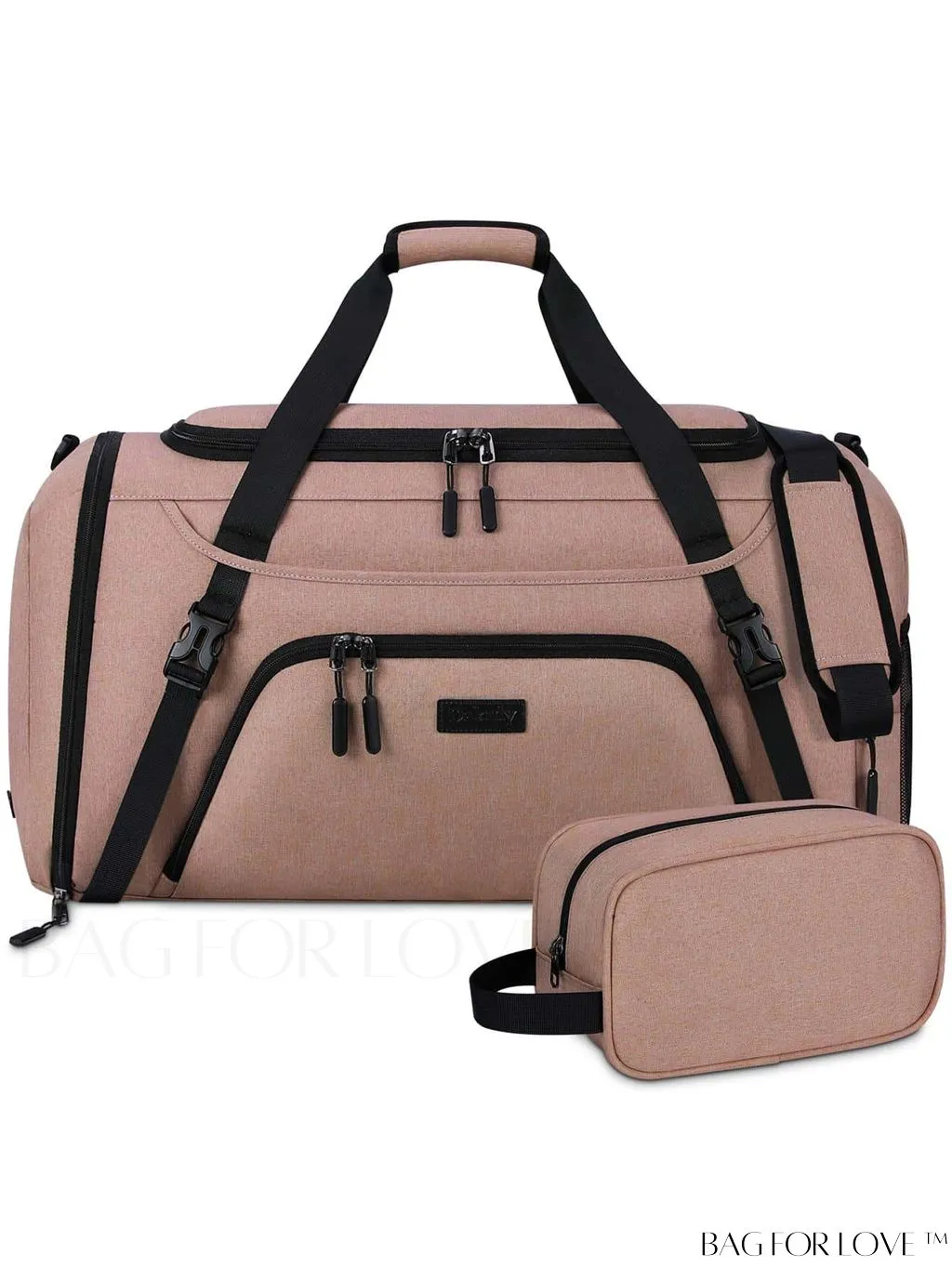 BagForLove - Waterproof 40L Sports Duffel with Shoe Compartment - for Men & Women
