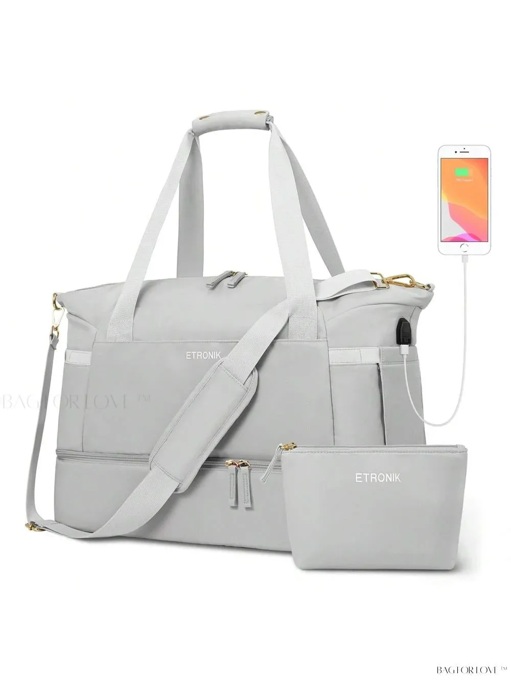 BagForLove - Weekend Getaway Bag For Women Featuring A Wet Pocket