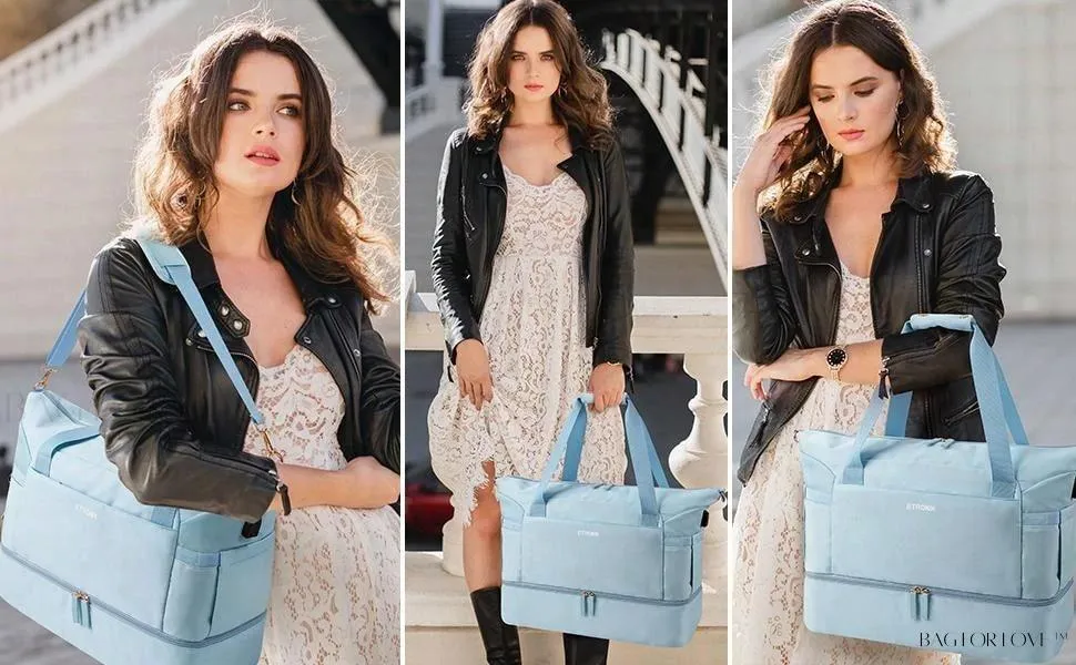 BagForLove - Weekend Getaway Bag For Women Featuring A Wet Pocket