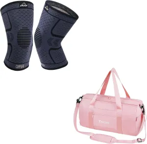 BALEINE Gym Bag   Copper Knee Brace M