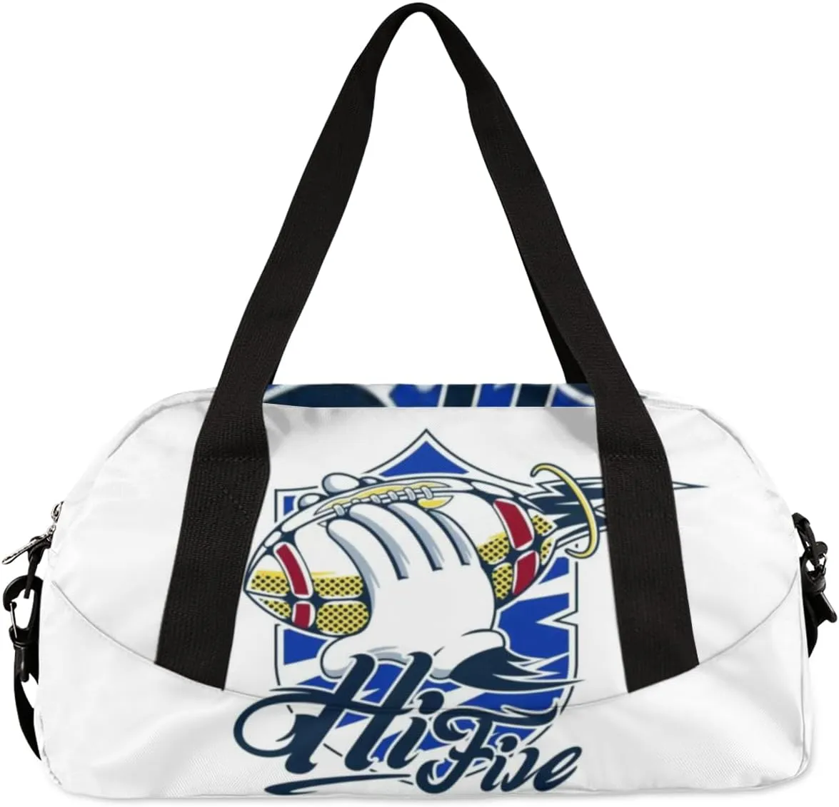 BaseBall Sport Kids Duffel Overnight Bag Boys, Ball Waterproof Gym Sports Duffle Bag Teen Personalized Travel Gymnastic Weekender Bag Custom Carry on Toe Bag for Boys