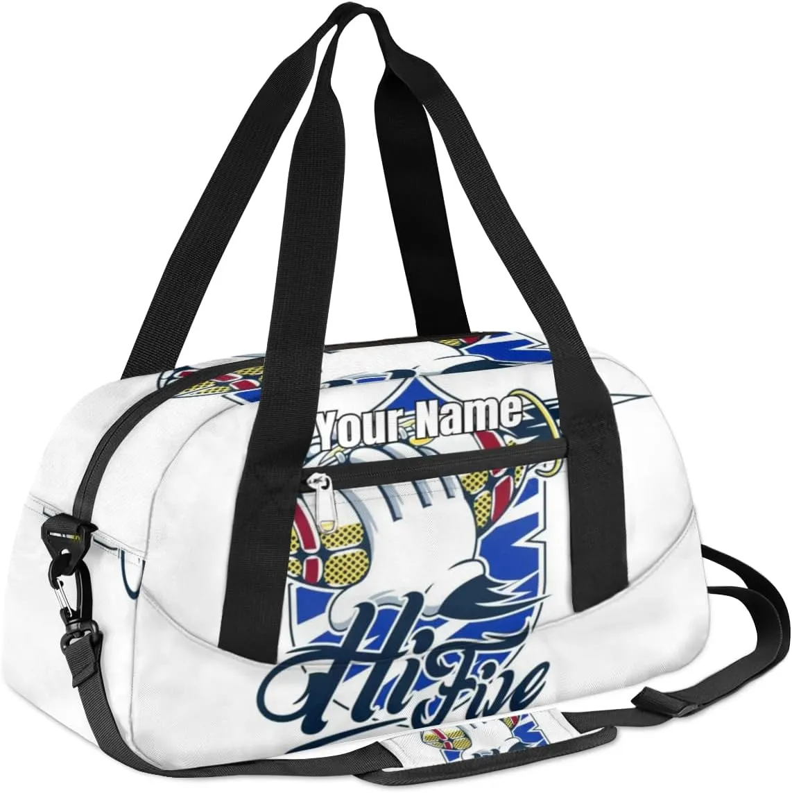 BaseBall Sport Kids Duffel Overnight Bag Boys, Ball Waterproof Gym Sports Duffle Bag Teen Personalized Travel Gymnastic Weekender Bag Custom Carry on Toe Bag for Boys