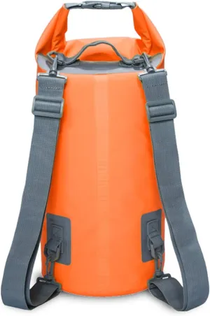 Beach Bag Outdoor Portable Waterproof Bucket for Outdoor Riding Camping Travel Water Sports Storage Bag Outdoor Quick-Drying Bag (Color : Green Size : 210450mm) (Orange 200 * 300mm)