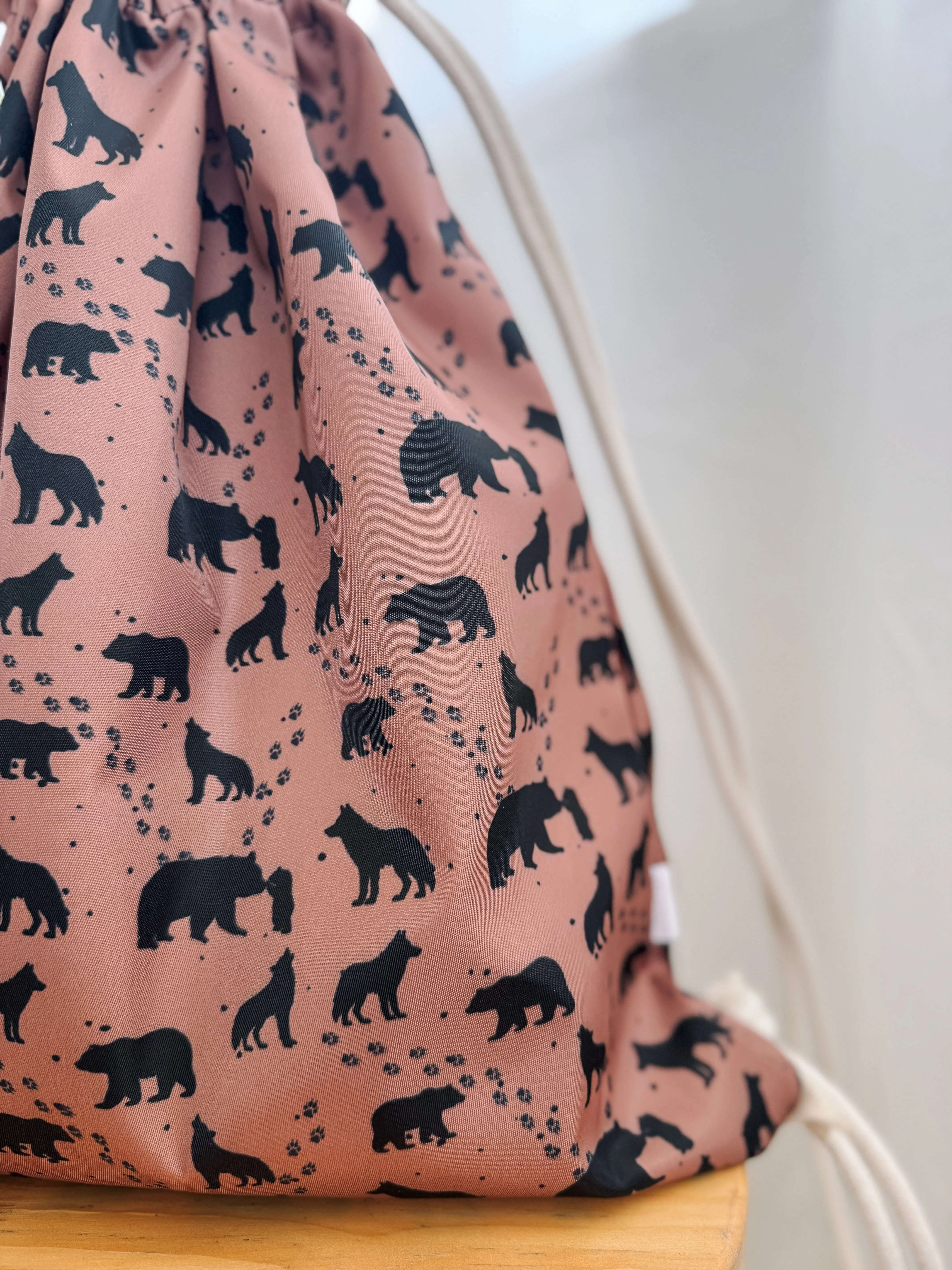 Bear   Wolf Swim Bag
