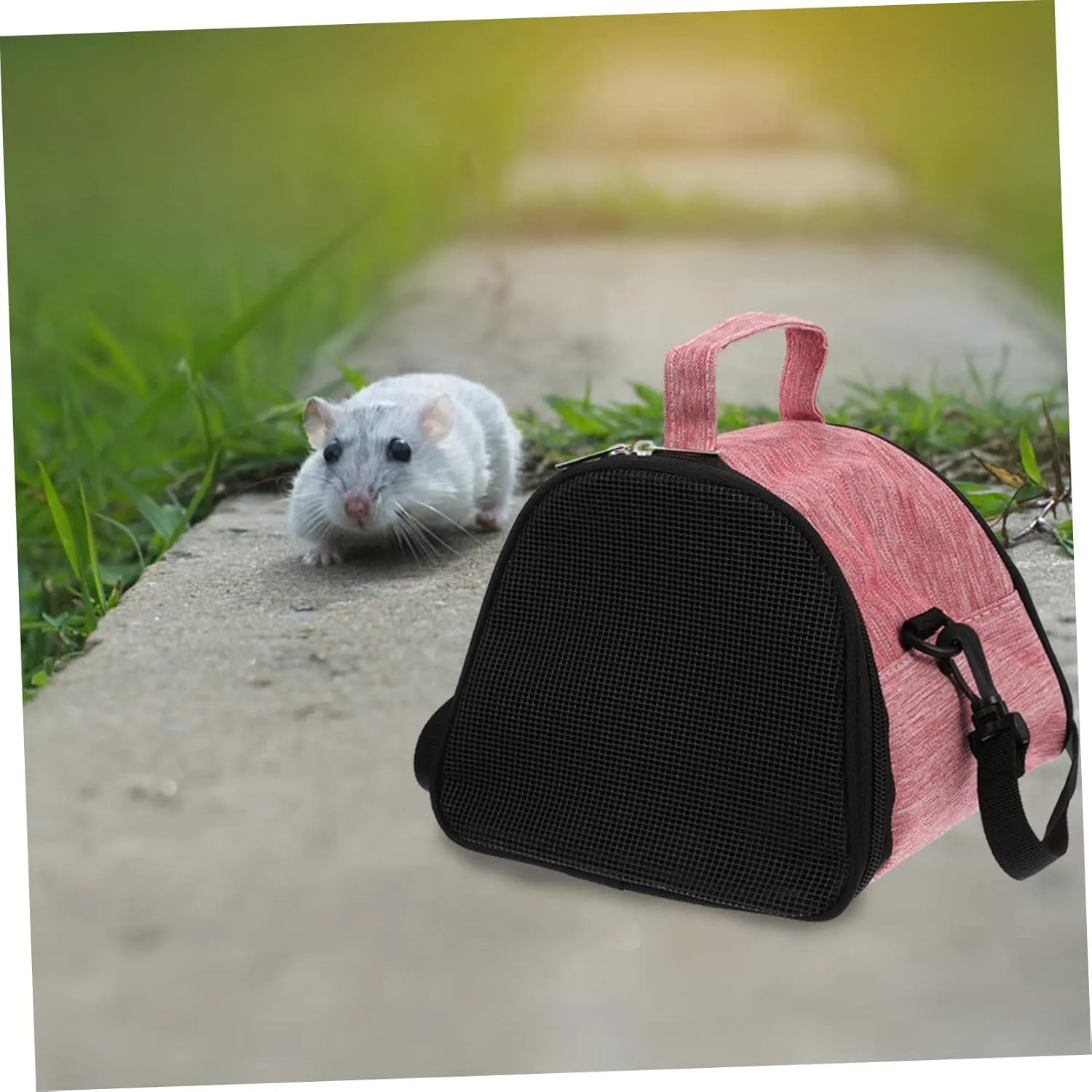 BESPORTBLE 3pcs Hamster Backpack Breathable Mesh Carrier for Small Pets Guinea Travel Bag