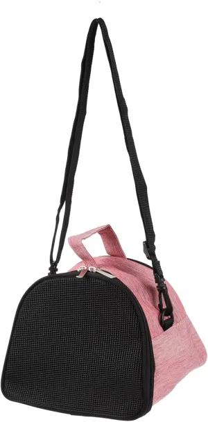 BESPORTBLE Hamster Travel Bag Guinea Pig Carrier Bunny Carrier Rat Carrier Pet Supplies Breathable Mesh Easy to Open Zipper Sturdy for Small Pet Travel